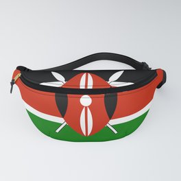  Kenyan Flag - Flag of Kenya Fanny Pack