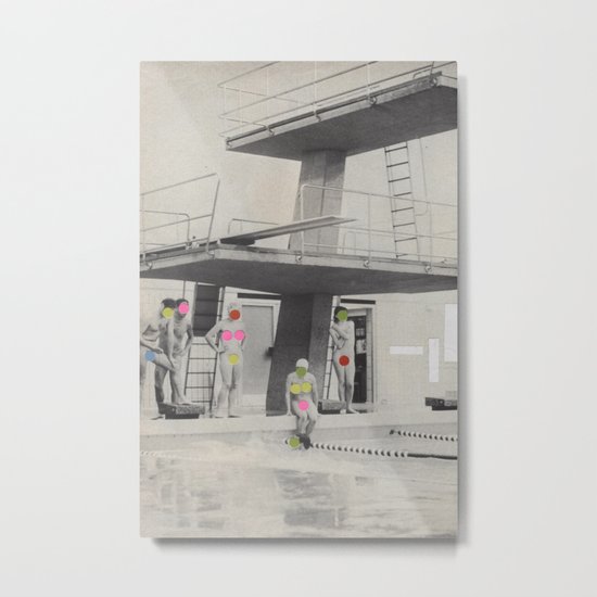 Modesty Metal Print