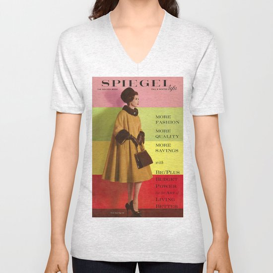 1961 Fall/Winter Catalog Cover Unisex V-Neck