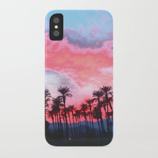 Coachella Sunset iPhone Case