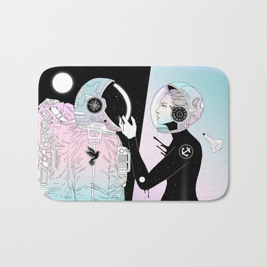 I Found a Place for Us (Summer Pastel) Bath Mat