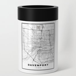 Davenport Map Can Cooler
