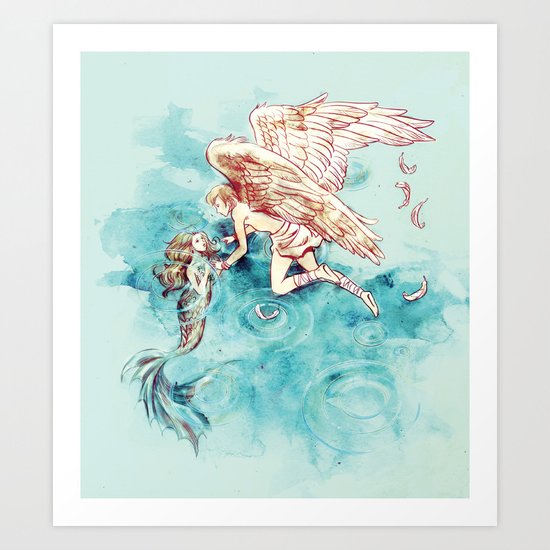 Star-cross'd Lovers Art Print