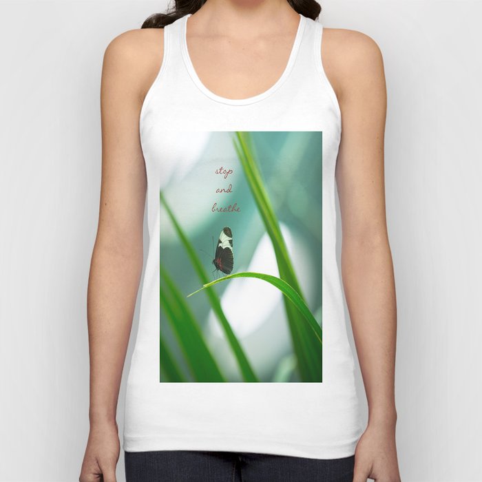 Stop and Breathe - A Reminder Tank Top