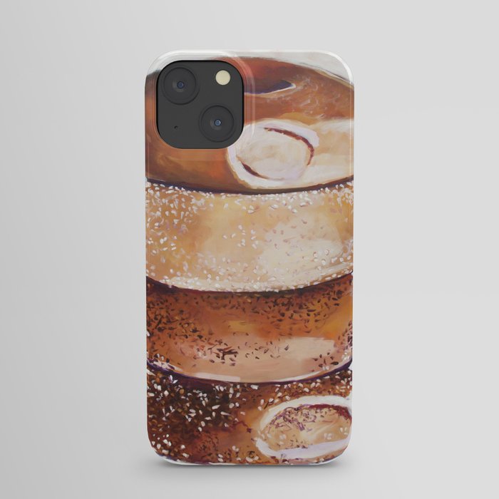 Stack of Bagels iPhone Case