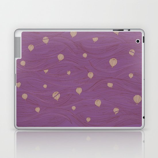 a clear day at dusk Laptop & iPad Skin
