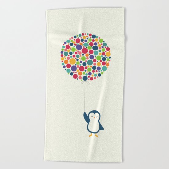 Float In The Air Beach Towel