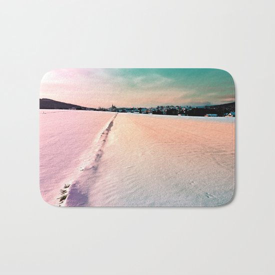 The field and the village Bath Mat
