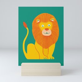 Lion kid's room Mini Art Print