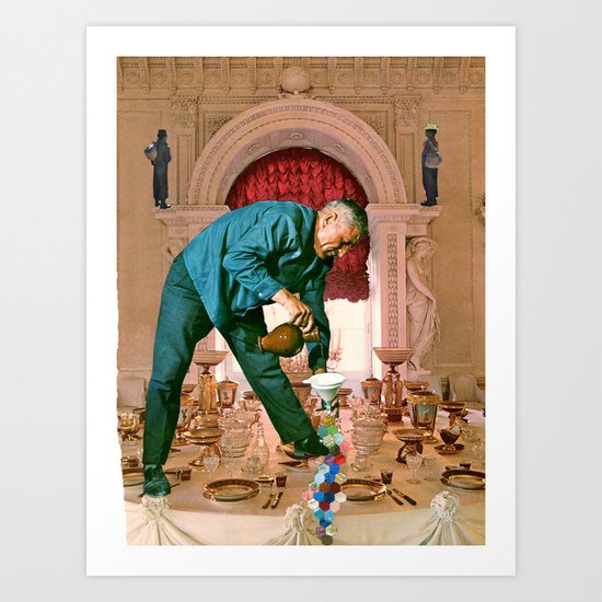 Table Manners Art Print