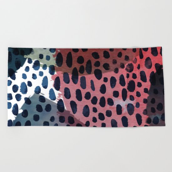 Spots & Dots Beach Towel