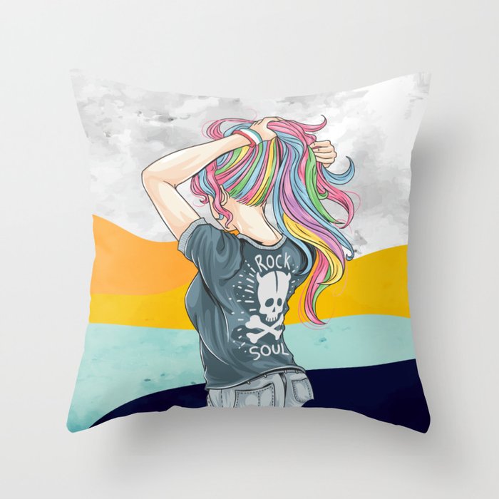Unicorn accent sale pillow