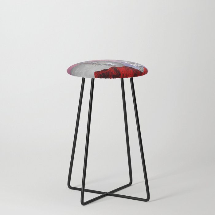 somewhere in the universe -3- Counter Stool