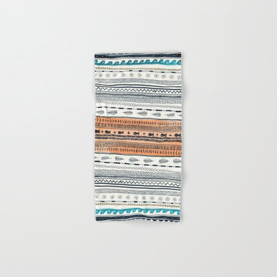 Beach Aztec Hand & Bath Towel