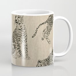 tan leopard pattern Mug