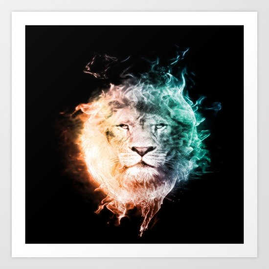 In the jungle Art Print