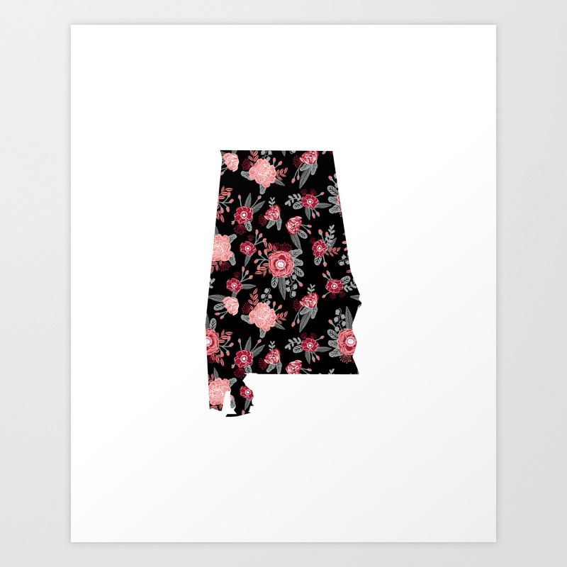 Alabama University Of Alabama Crimson Tide Floral College Football
