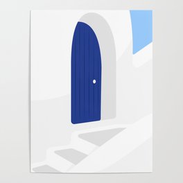 Santorini #01 Poster