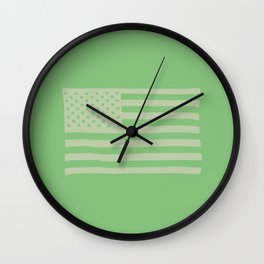 American Flag Hartford Wall Clock