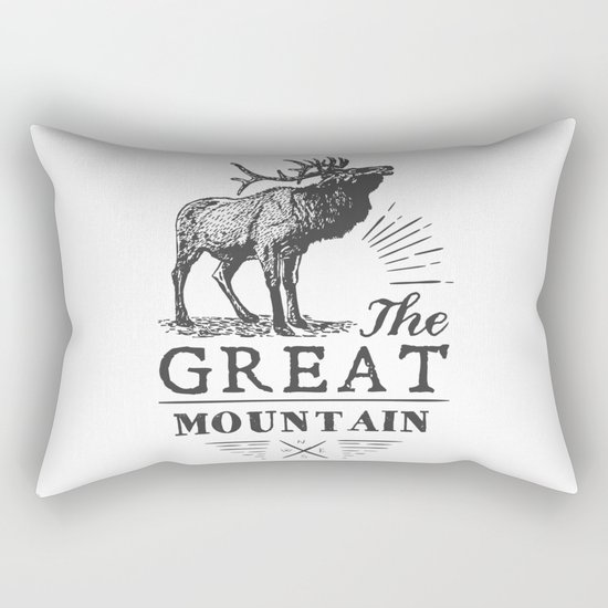 american deer Rectangular Pillow