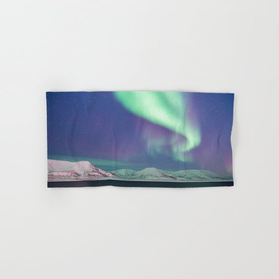 Aurora Borealis Hand & Bath Towel