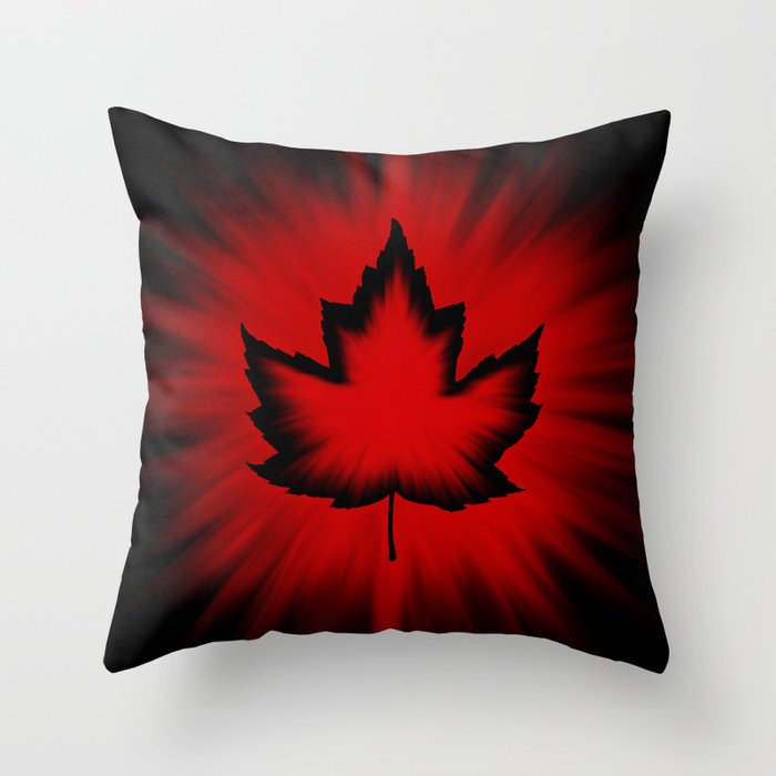 Cool Canada Souvenirs Throw Pillow By Artist Kim Hunter Society6