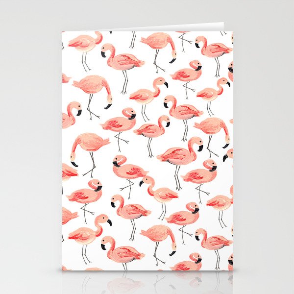 Flamingo Party Stationery Cards