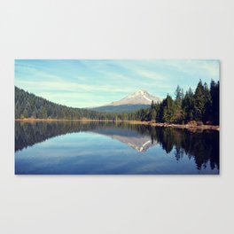 Mount Hood Trillium Lake Oregon Canvas Print