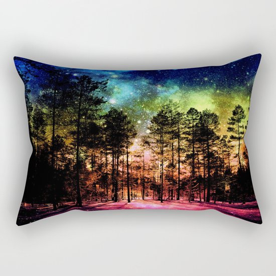 One Magical Night ( Rainbow ) Rectangular Pillow