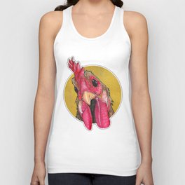Morning rooster Unisex Tank Top