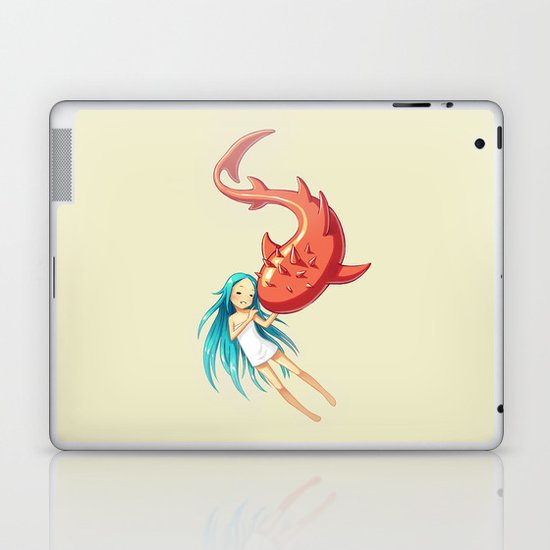 Red Whale Laptop & iPad Skin
