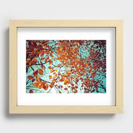 Rustic Autumn Recessed Framed Print