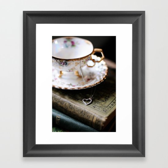 my little valentine Framed Art Print