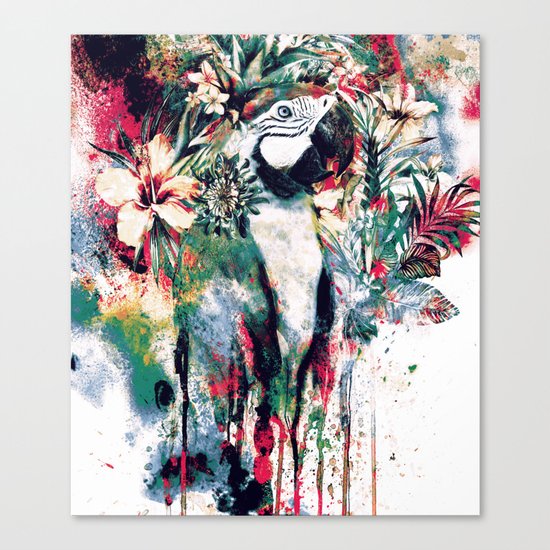 Interpretation of a dream - Parrot II Canvas Print