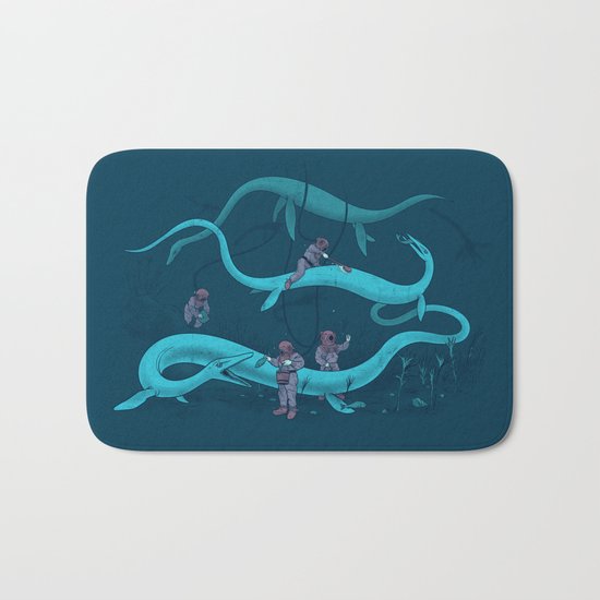 Cryptozookeeping Bath Mat