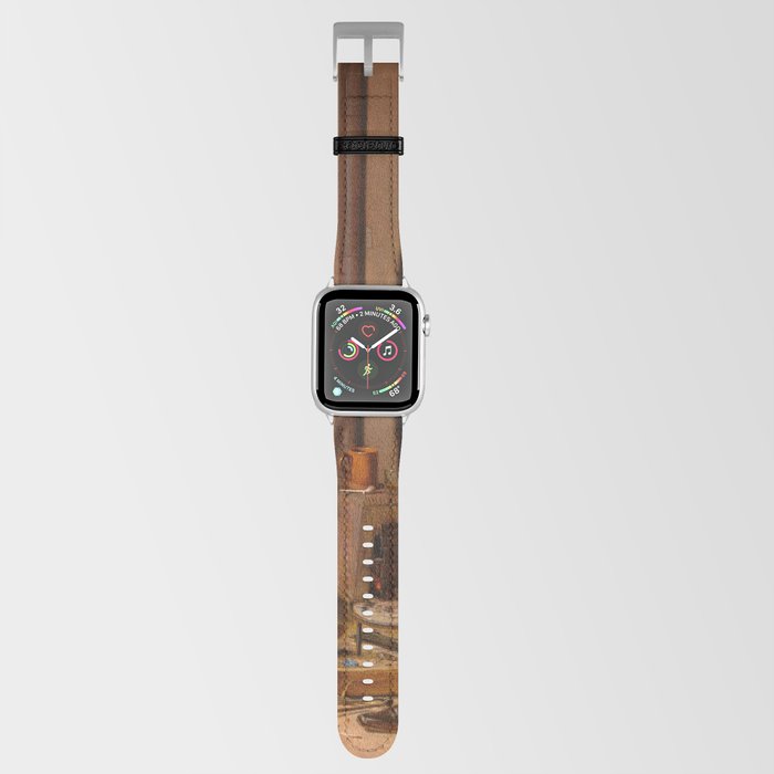 The Tough Story, Scene in a Country Tavern, 1837 by William Sidney Mount Apple Watch Band