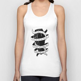 Stories For The Worms Unisex Tank Top