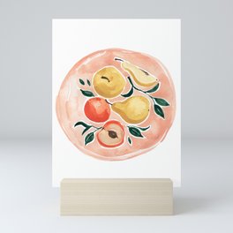 Fruit Plate Mini Art Print