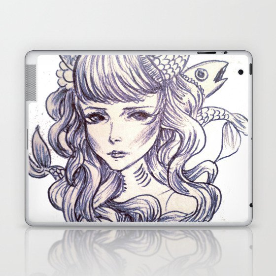 A Mermaid Laptop & iPad Skin