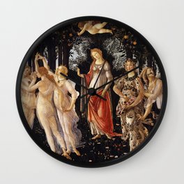 Primavera, Botticelli Wall Clock