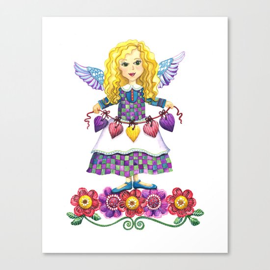 Angel Love Canvas Print