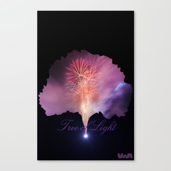 Tree of Light Canvas Print