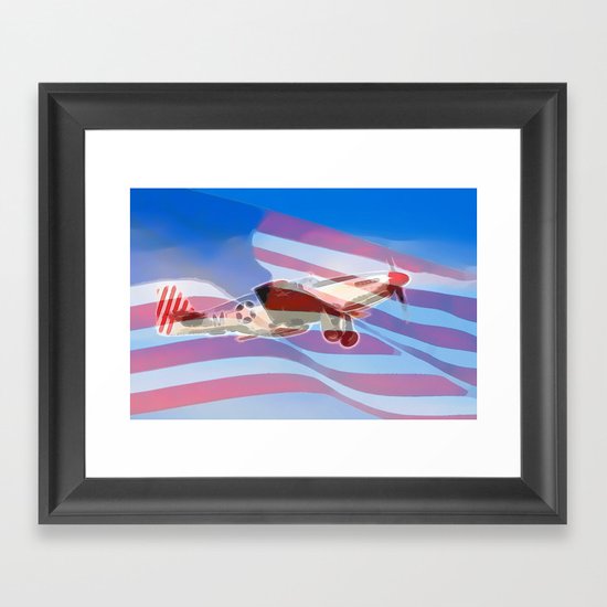 American Pride Framed Art Print