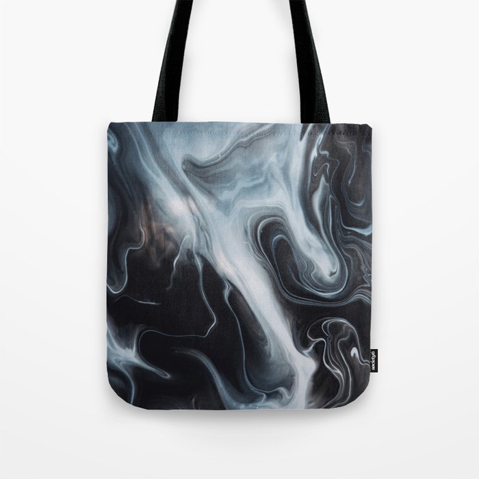 Gravity I - Abstract Marble Tote Bag