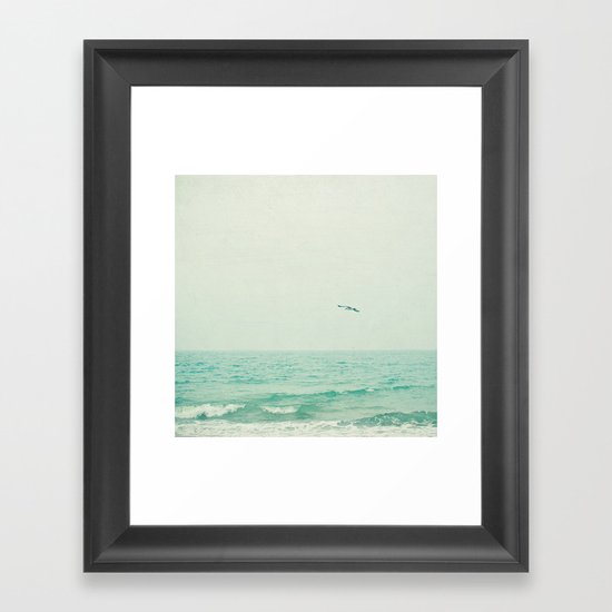 Lone Bird Framed Art Print