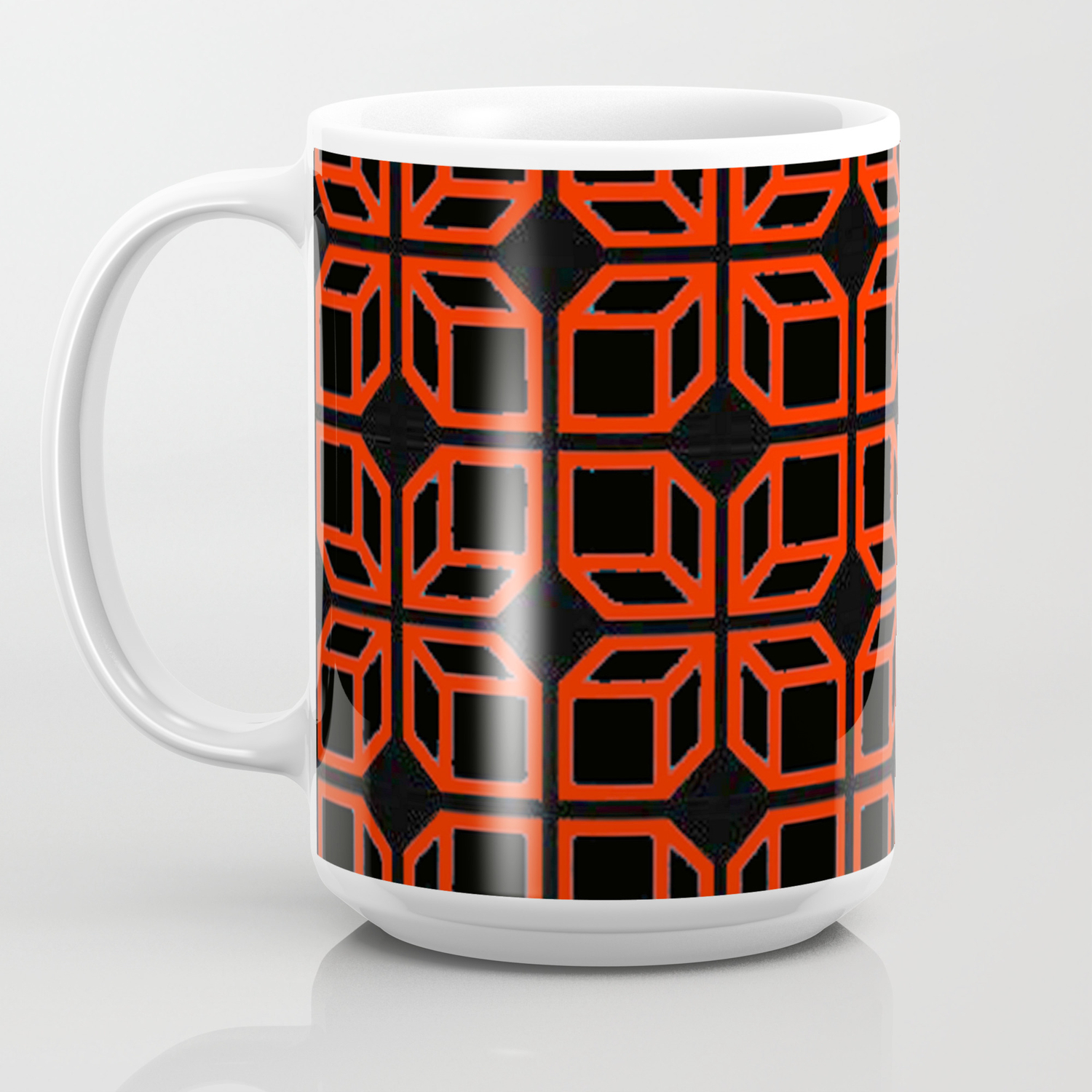 retro glass mugs