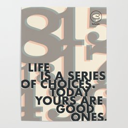 Fortune cookie wisdom Poster