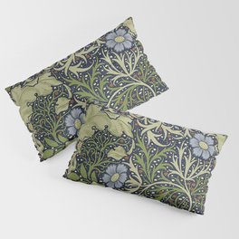 William Morris Seaweed Pattern Pillow Sham