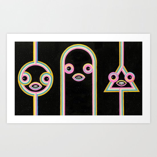Quantum Teleportation Art Print