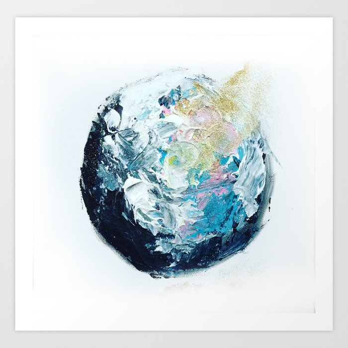 One planet Art Print